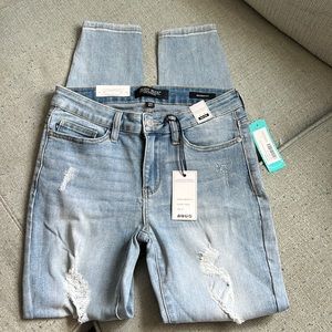 Brand new distressed skinny jeans